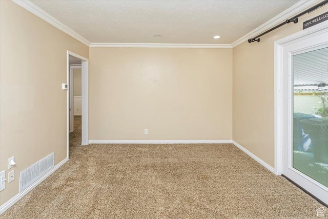 965 E 39th St S, South Ogden, UT 84403 - empty room featuring carpet floors, crown molding, and baseboards