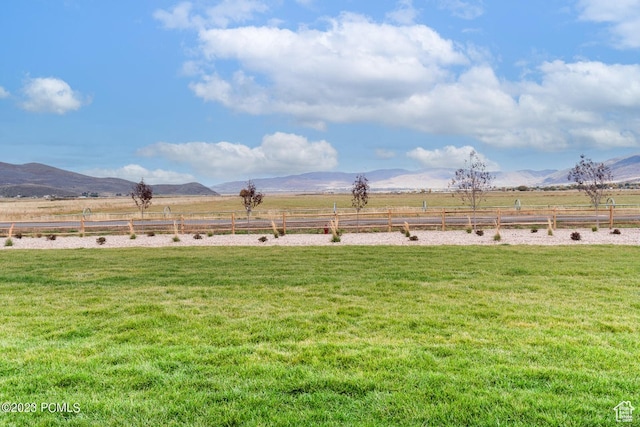 937 Hart Loop, Kamas, UT 84036 - view of yard featuring a mountain view and a rural view