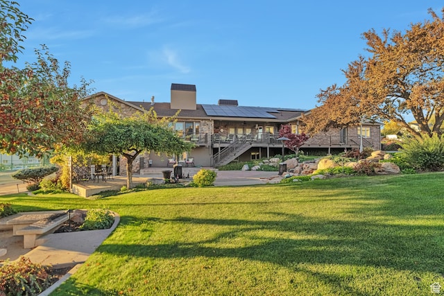 1040 E Canyon Rd, Hyde Park, UT 84318 - exterior space with a wooden deck