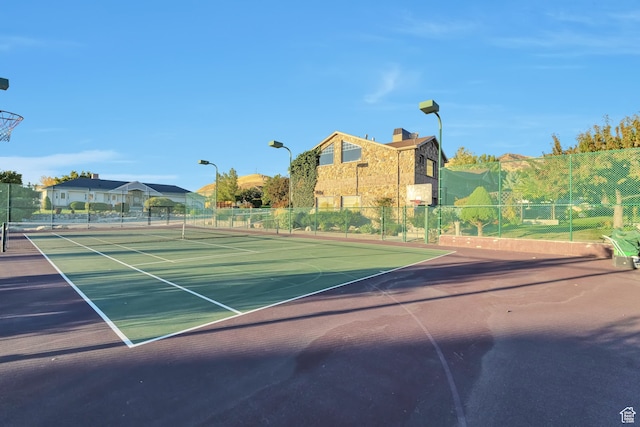 1040 E Canyon Rd, Hyde Park, UT 84318 - view of sport court