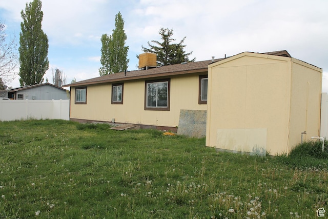 view of rear view of property