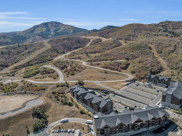 2303 Deer Hollow Rd Unit 1333/4, Park City, UT 84060 - drone / aerial view of a mountain backdrop