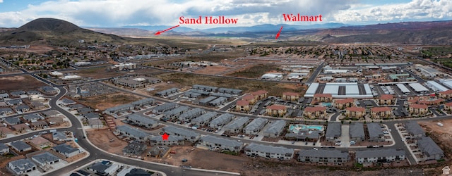 278 N 2020 W, Hurricane, UT 84737 - aerial view featuring a mountain view