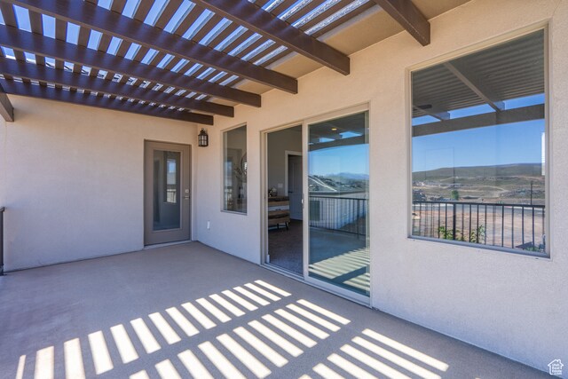278 N 2020 W, Hurricane, UT 84737 - view of patio / terrace featuring a pergola