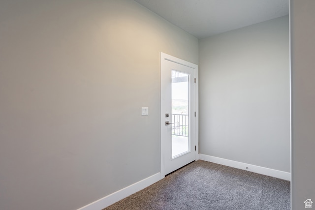 278 N 2020 W, Hurricane, UT 84737 - doorway to outside featuring carpet flooring