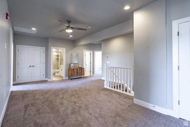 278 N 2020 W, Hurricane, UT 84737 - spare room featuring carpet and ceiling fan