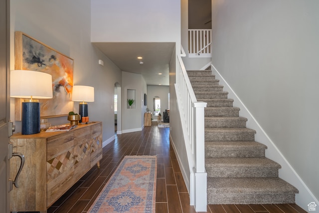 278 N 2020 W, Hurricane, UT 84737 - entryway featuring dark hardwood / wood-style floors