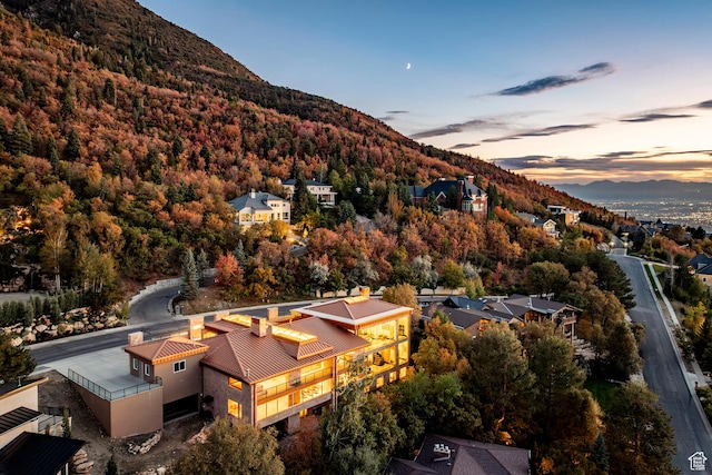 3809 E Thousand Oaks Cir, Salt Lake City, UT 84124 - view of mountain backdrop with a heavily wooded area