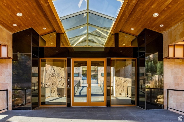 3809 E Thousand Oaks Cir, Salt Lake City, UT 84124 - entrance to property featuring french doors