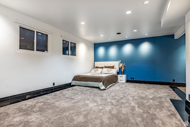 3809 E Thousand Oaks Cir, Salt Lake City, UT 84124 - bedroom with recessed lighting and carpet floors