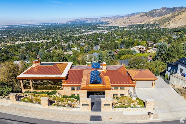 3809 E Thousand Oaks Cir, Salt Lake City, UT 84124 - view from above of property featuring a mountainous background