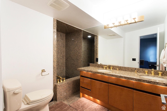 3809 E Thousand Oaks Cir, Salt Lake City, UT 84124 - bathroom with double vanity and walk in shower