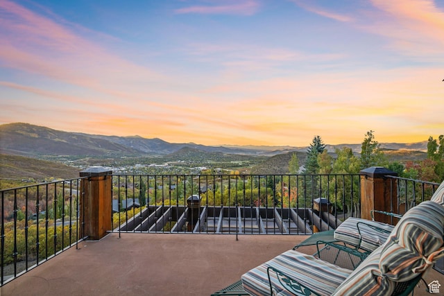 75 Hidden Oaks Ln, Park City, UT 84060 - balcony featuring a mountain view