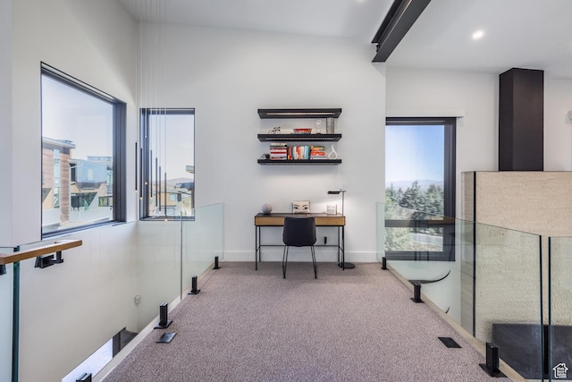 3576 Ridgeline Dr Unit 14-C, Park City, UT 84098 - office featuring carpet flooring and baseboards