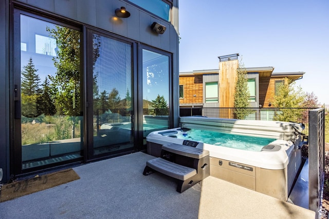 3576 Ridgeline Dr Unit 14-C, Park City, UT 84098 - exterior space with a hot tub