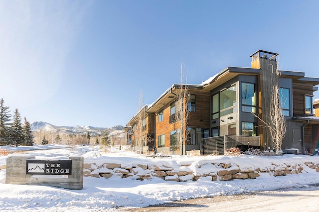 3576 Ridgeline Dr Unit 14-C, Park City, UT 84098 - snow covered property featuring a mountain view