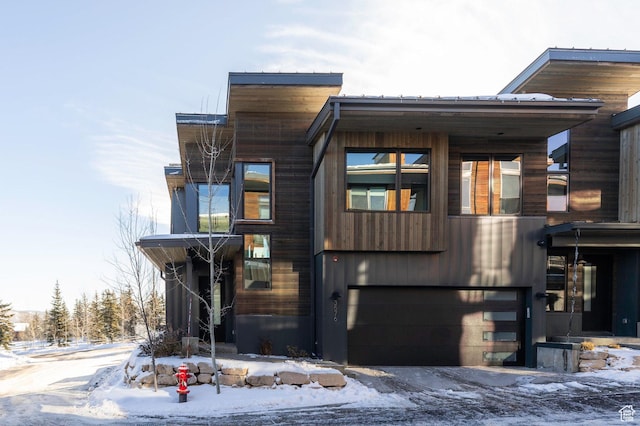 3576 Ridgeline Dr Unit 14-C, Park City, UT 84098 - contemporary home featuring an attached garage and driveway