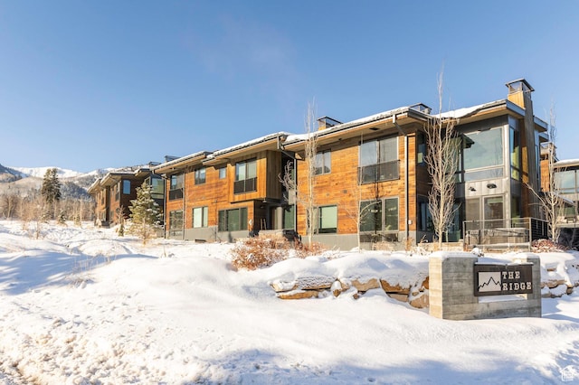 3576 Ridgeline Dr Unit 14-C, Park City, UT 84098 - view of snow covered building