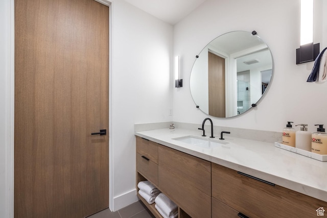 3576 Ridgeline Dr Unit 14-C, Park City, UT 84098 - bathroom featuring vanity and tile patterned flooring