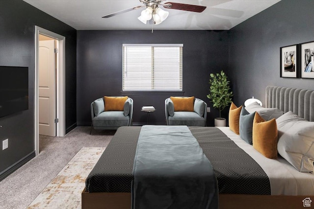 783 W 900 S, Tremonton, UT 84337 - bedroom with radiator, baseboards, ceiling fan, and carpet floors