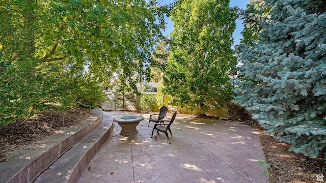 view of patio