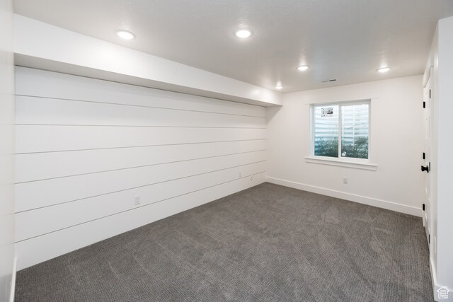 110 S 950 E Unit 45, Hyde Park, UT 84318 - basement with dark carpet