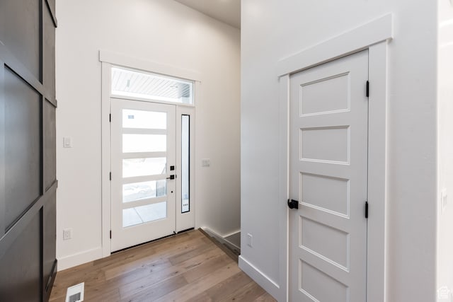 110 S 950 E Unit 45, Hyde Park, UT 84318 - entrance foyer with light hardwood / wood-style flooring