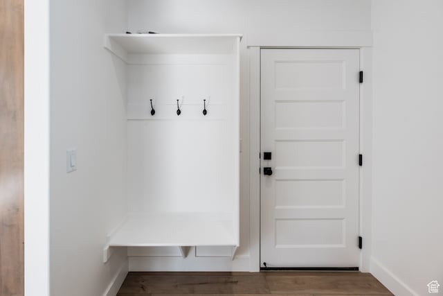 110 S 950 E Unit 45, Hyde Park, UT 84318 - mudroom featuring dark hardwood / wood-style floors