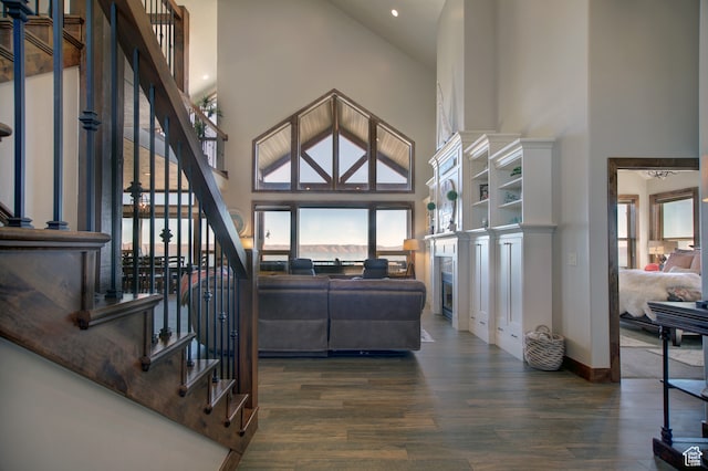 86 Aster Pl, Fish Haven, ID 83287 - living room with a towering ceiling and a wealth of natural light