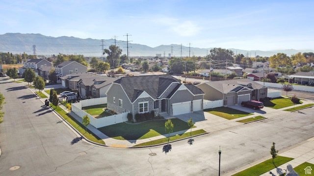 665 S 1400 W, Syracuse, UT 84075 - bird's eye view featuring a residential view and a mountain view