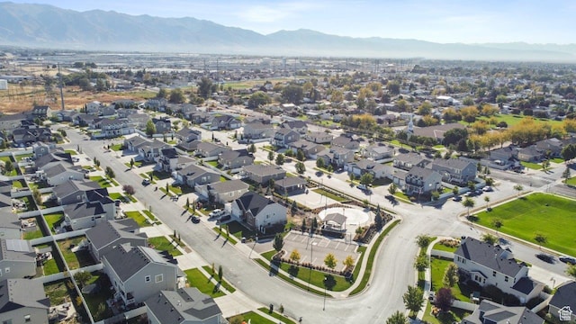 665 S 1400 W, Syracuse, UT 84075 - bird's eye view featuring a residential view and a mountain view