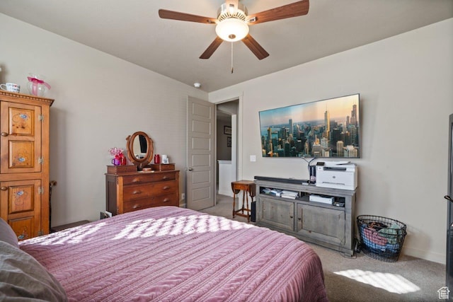665 S 1400 W, Syracuse, UT 84075 - carpeted bedroom featuring ceiling fan