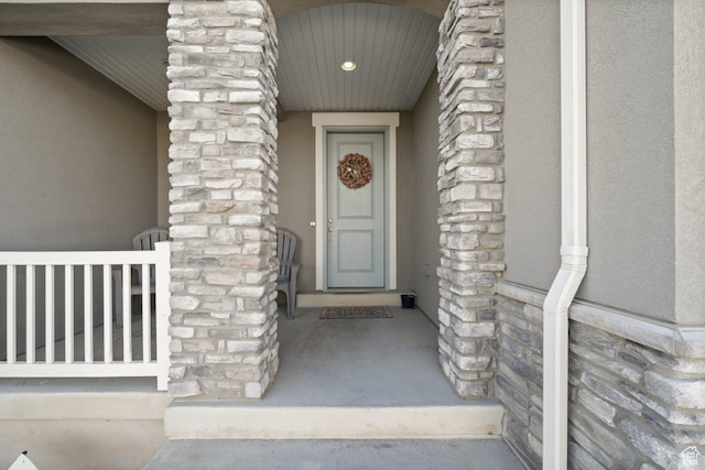665 S 1400 W, Syracuse, UT 84075 - entrance to property with stucco siding and stone siding