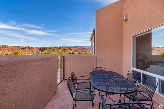 3862 Desert Willow Cir Unit A8, Moab, UT 84532 - balcony with a mountain view