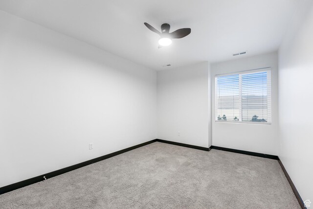 2867 S Greenhead Dr, Saratoga Springs, UT 84045 - carpeted spare room with visible vents and baseboards