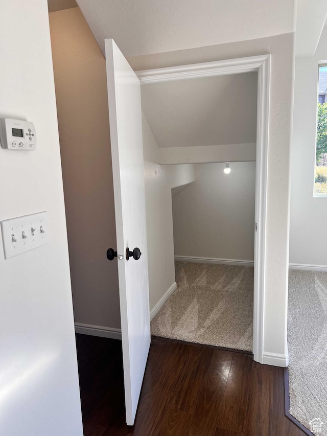 6912 S Village Haven Ln, Midvale, UT 84047 - corridor with dark wood-type flooring