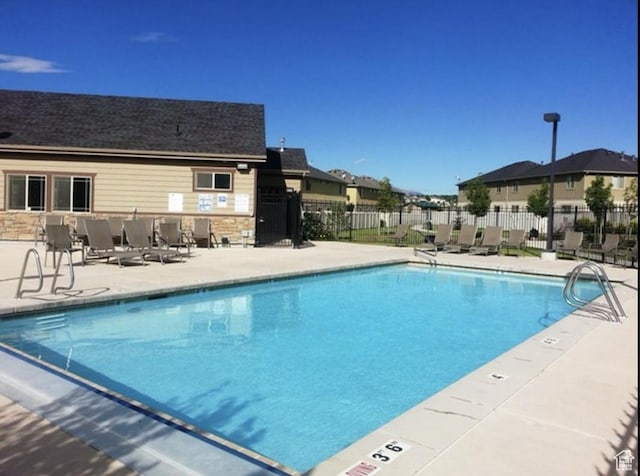 6912 S Village Haven Ln, Midvale, UT 84047 - view of pool featuring a patio