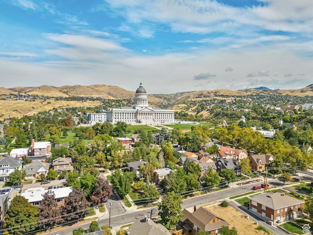48 E 200 N, Salt Lake City, UT 84103 - birds eye view of property featuring a mountain view