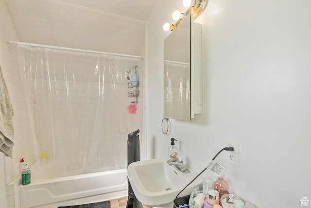 48 E 200 N, Salt Lake City, UT 84103 - bathroom with shower / bathtub combination with curtain