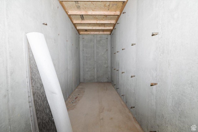 1153 E 160 N, Hyde Park, UT 84318 - corridor with concrete floors