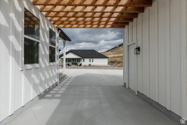 1153 E 160 N, Hyde Park, UT 84318 - view of patio / terrace featuring a pergola