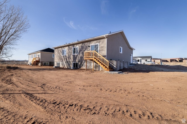 462 E 1035 S, Roosevelt, UT 84066 - rear view of property with central AC