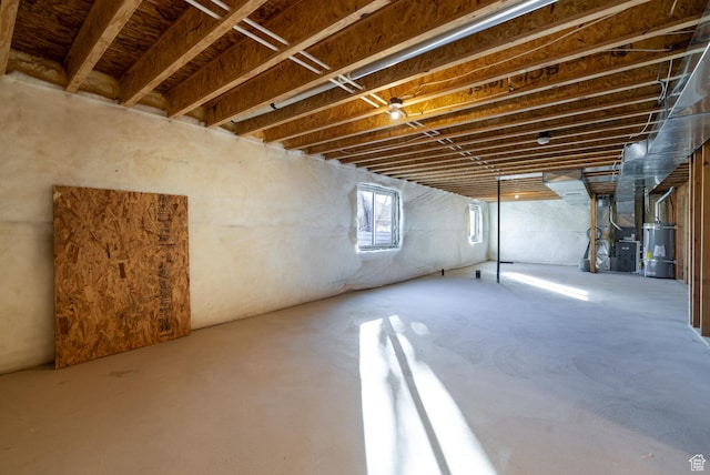 462 E 1035 S, Roosevelt, UT 84066 - basement featuring heating unit and secured water heater