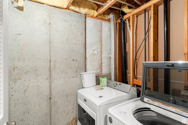 213 Lewis Loop Unit 38, Fish Haven, ID 83287 - laundry area featuring independent washer and dryer