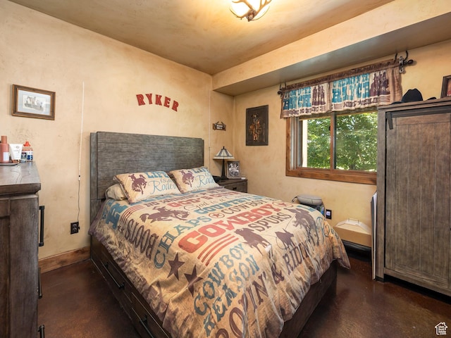 2050 W 2130 N, Helper, UT 84526 - bedroom featuring concrete floors and baseboards