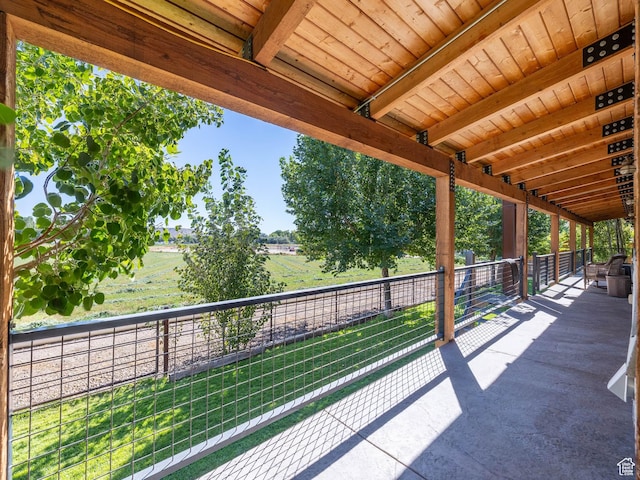2050 W 2130 N, Helper, UT 84526 - view of patio with a balcony
