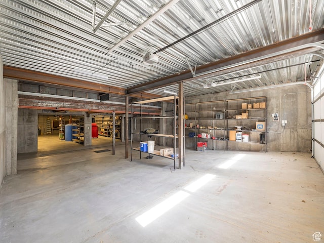 2050 W 2130 N, Helper, UT 84526 - garage with metal wall