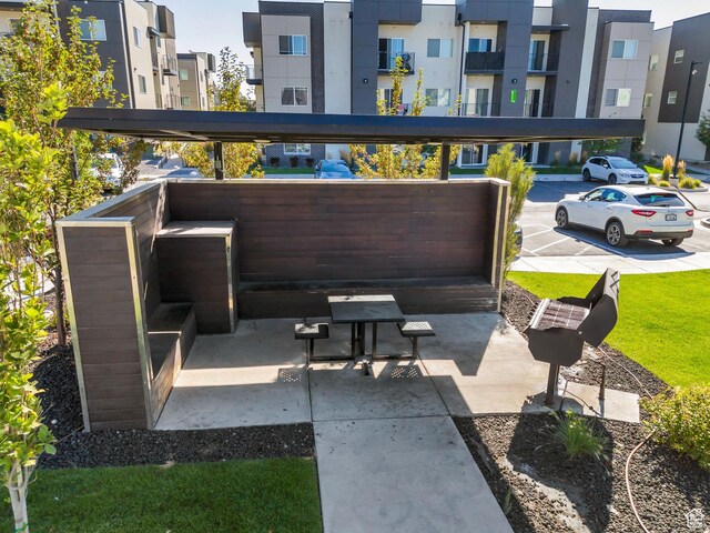 265 N 670 E, Vineyard, UT 84059 - view of patio featuring a residential view