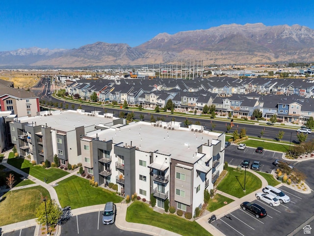 265 N 670 E, Vineyard, UT 84059 - drone / aerial view featuring a mountain view and a residential view