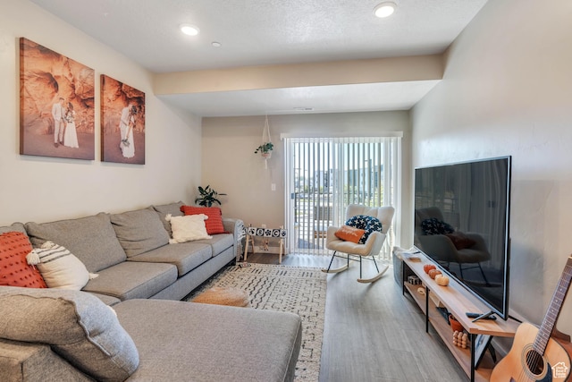 265 N 670 E, Vineyard, UT 84059 - living area with wood finished floors and recessed lighting